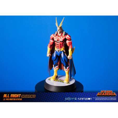 First 4 Figures - My Hero Academia - Statua in PVC All Might Silver Age Edizione Standard