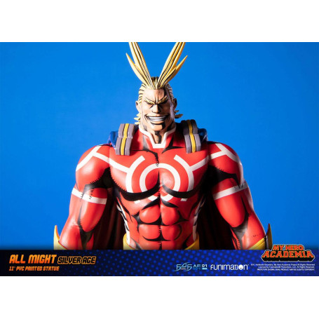 First 4 Figures - My Hero Academia - Statua in PVC All Might Silver Age Edizione Standard