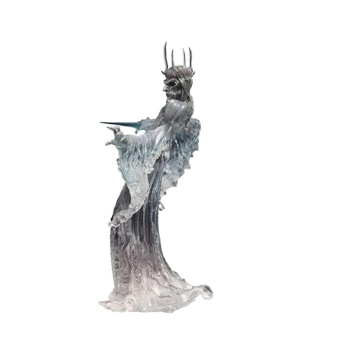 Statua in vinile Weta Il Signore degli Anelli - Mini Epics - Il Re Stregone delle Terre Selvagge Edizione Limitata