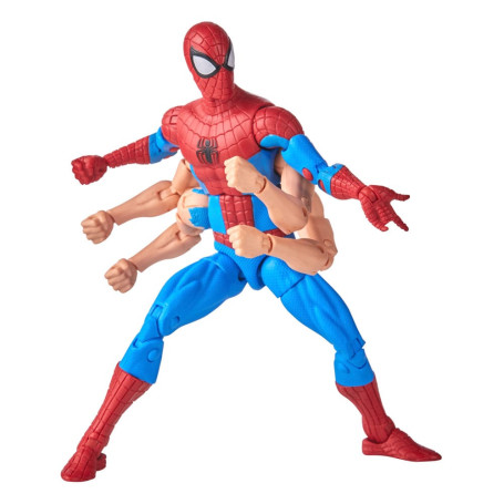 Marvel Legends The Amazing Spider-Man - 6 armi Spider-Man e Morbius confezione da 2 pezzi