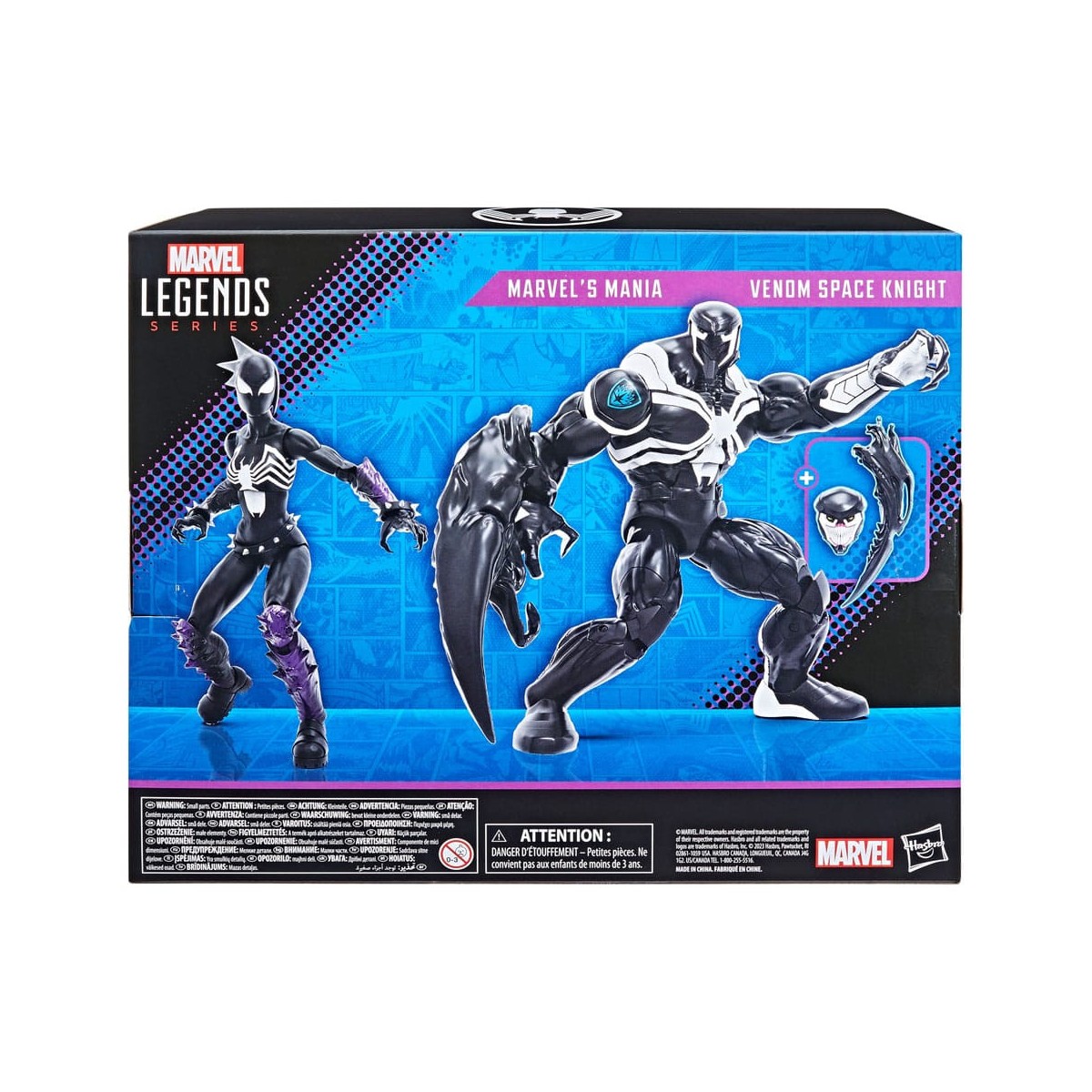 Marvel Legends Space Knights - Mania e Venom Space Knight confezione da 2 pezzi