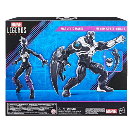 Marvel Legends Space Knights - Mania e Venom Space Knight confezione da 2 pezzi