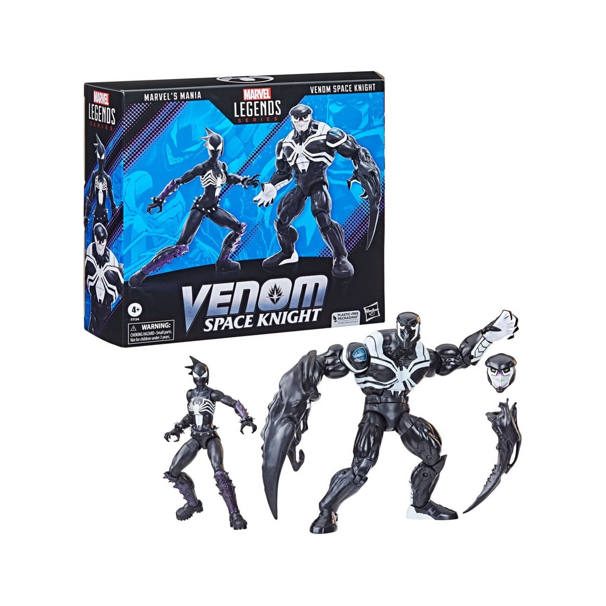 Marvel Legends Space Knights - Mania e Venom Space Knight confezione da 2 pezzi