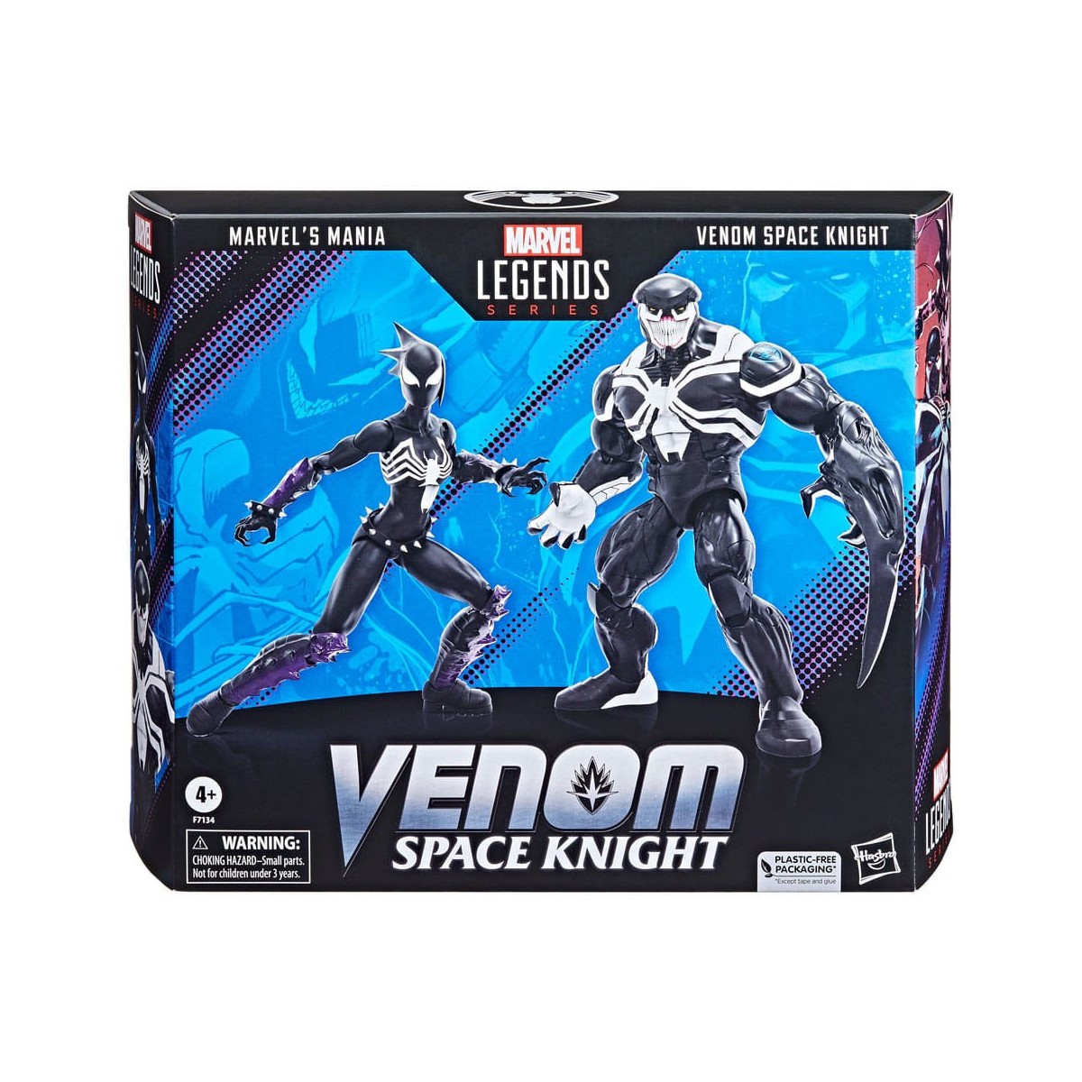 Marvel Legends Space Knights - Mania e Venom Space Knight confezione da 2 pezzi