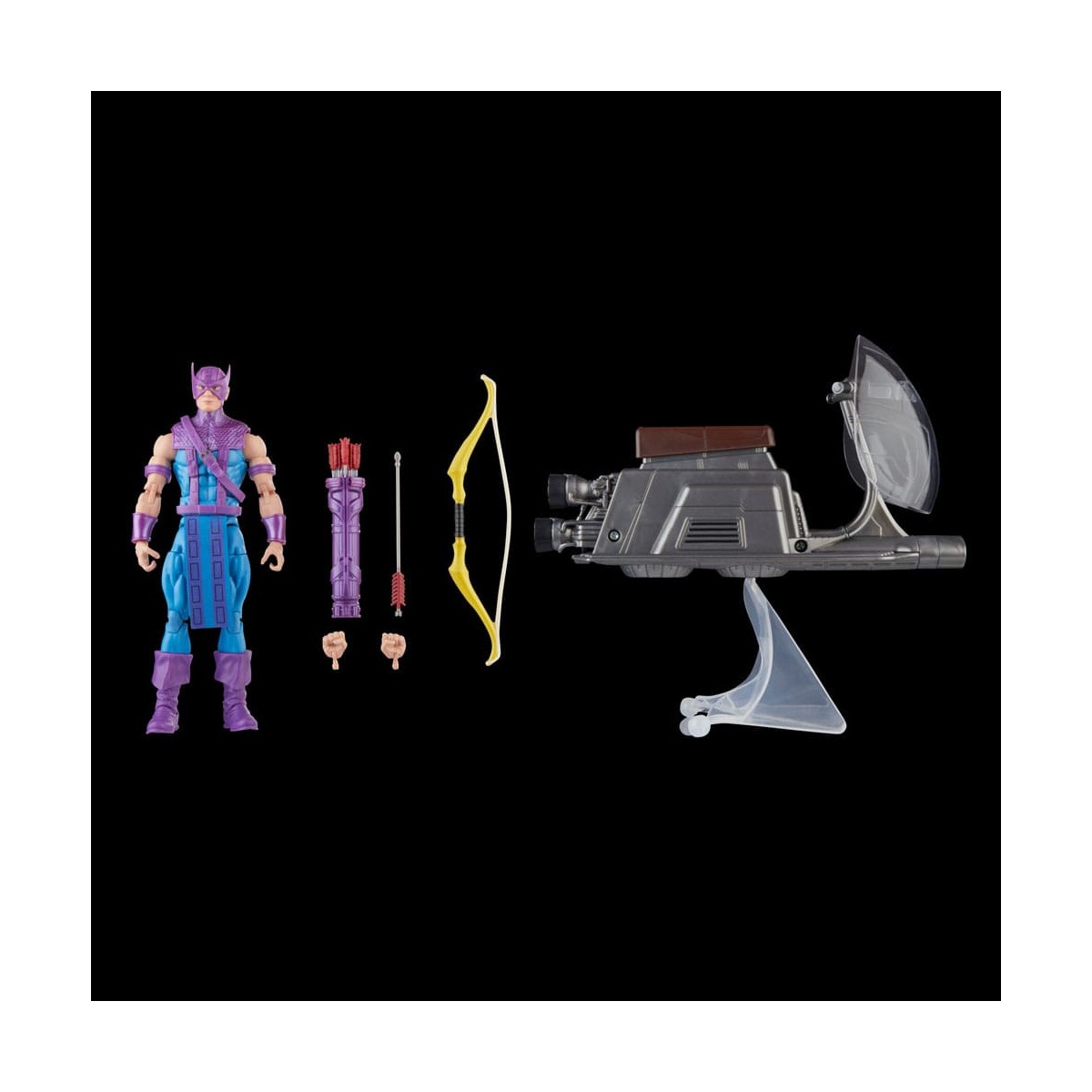 Leggende Marvel - HAWKEYE CON CIELO-CICLO - Avengers: Oltre i più potenti della Terra