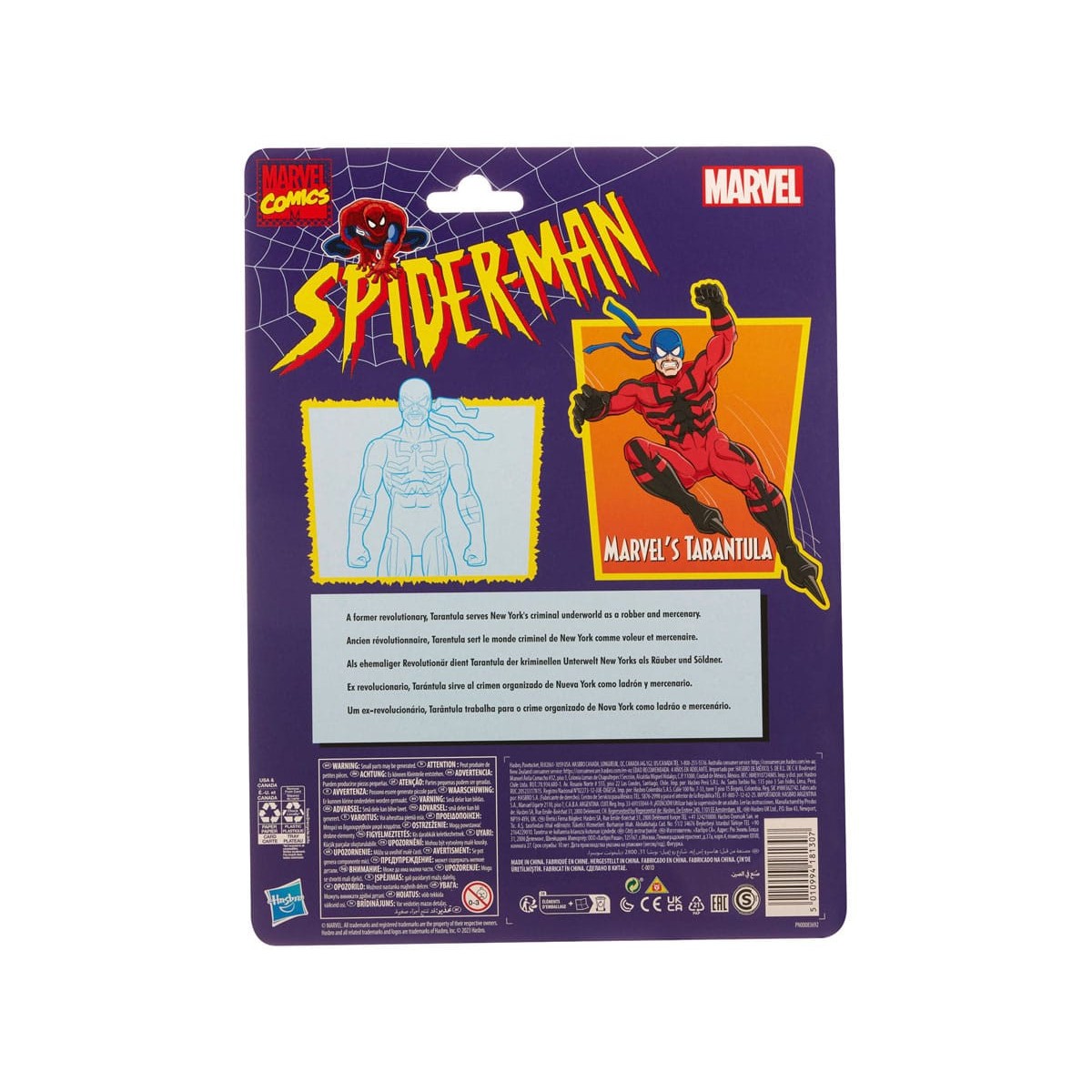 Collezione retro Marvel Legends - Tarantola - Spider-Man