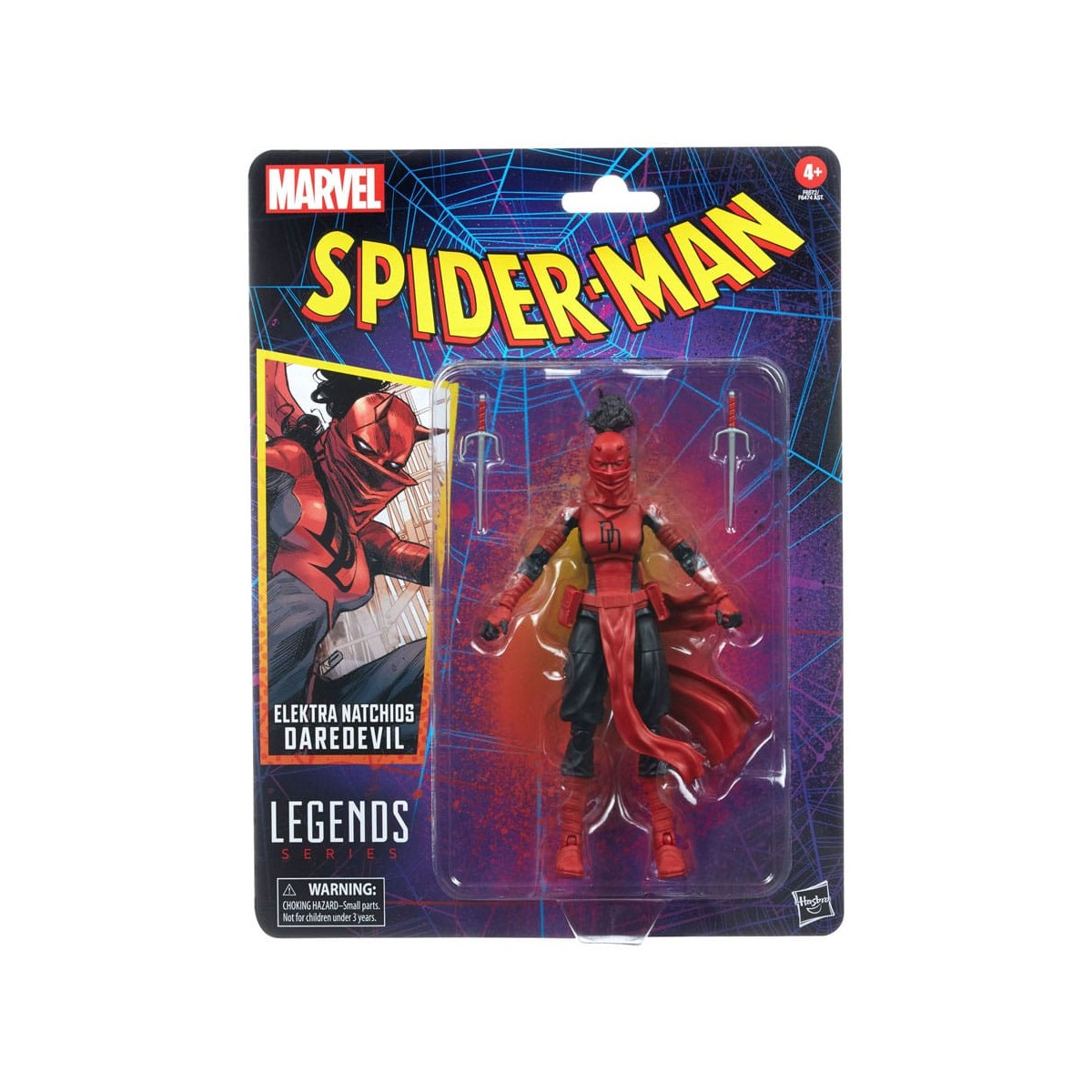 Leggende Marvel Collezione Retro - Elektra Natchios Daredevil - Spider-Man