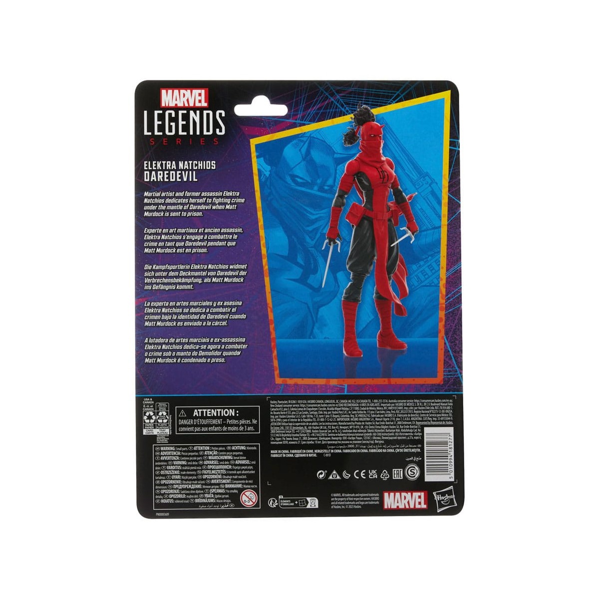 Leggende Marvel Collezione Retro - Elektra Natchios Daredevil - Spider-Man