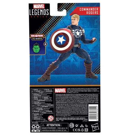 Serie Leggende Marvel - COMANDANTE ROGERS - Ondata Hulk assolutamente impressionante