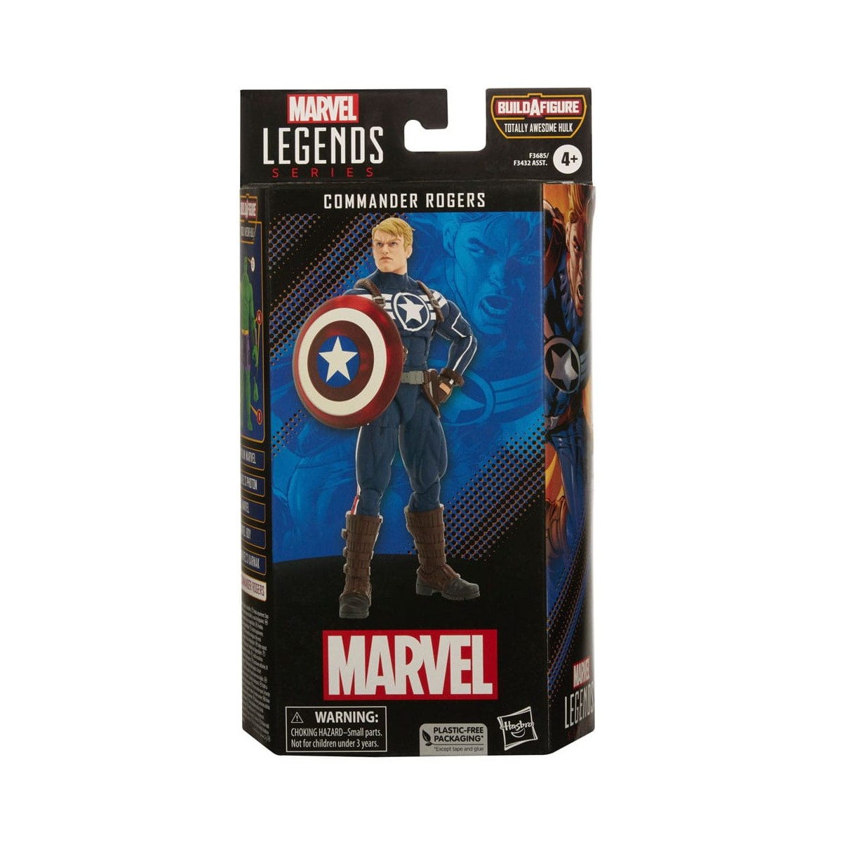 Serie Leggende Marvel - COMANDANTE ROGERS - Ondata Hulk assolutamente impressionante