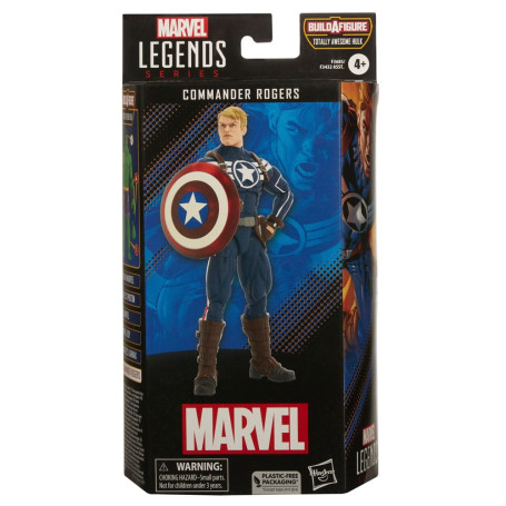 Serie Leggende Marvel - COMANDANTE ROGERS - Ondata Hulk assolutamente impressionante