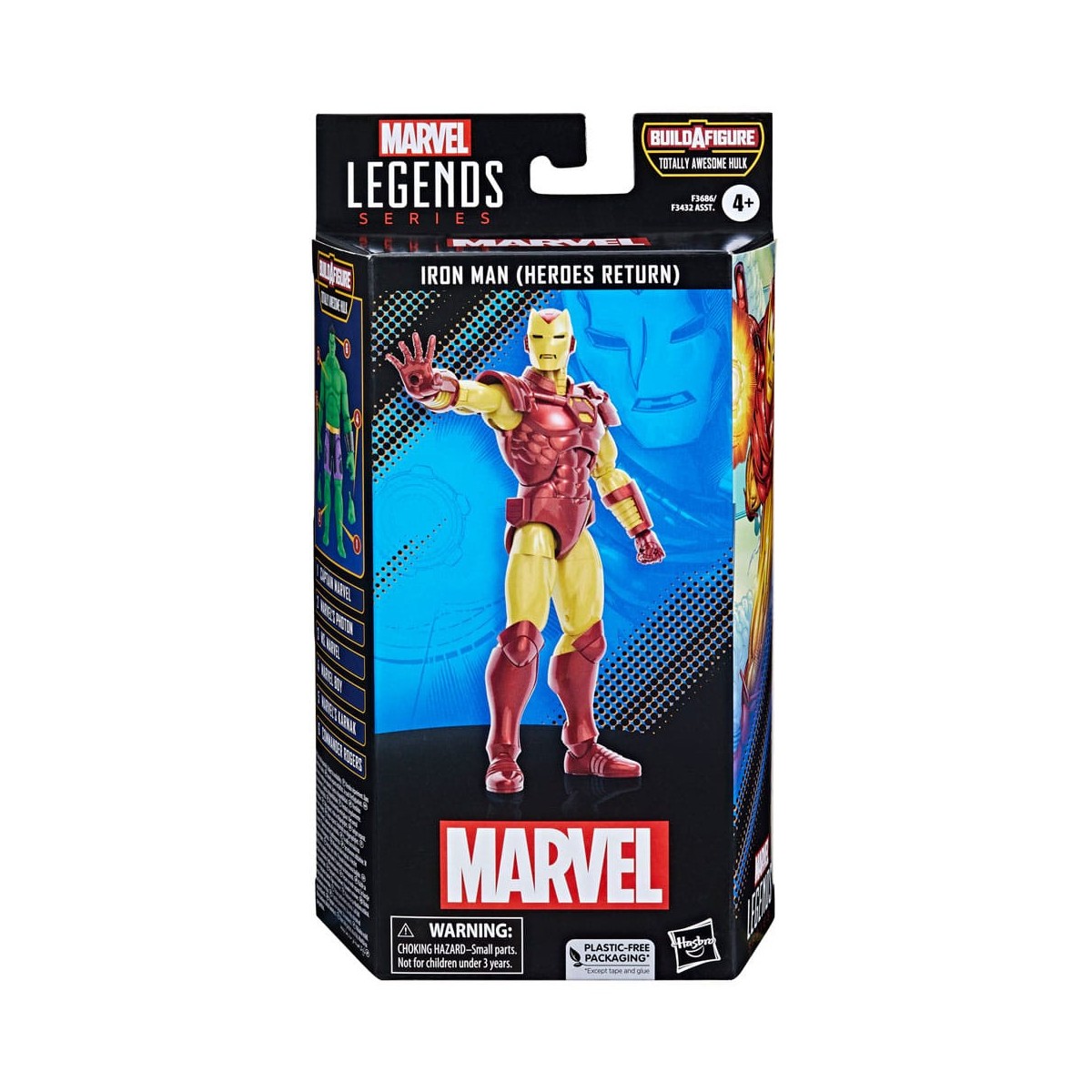 Serie Leggende Marvel - Il ritorno degli eroi di IRON MAN - Onda di Hulk assolutamente impressionante