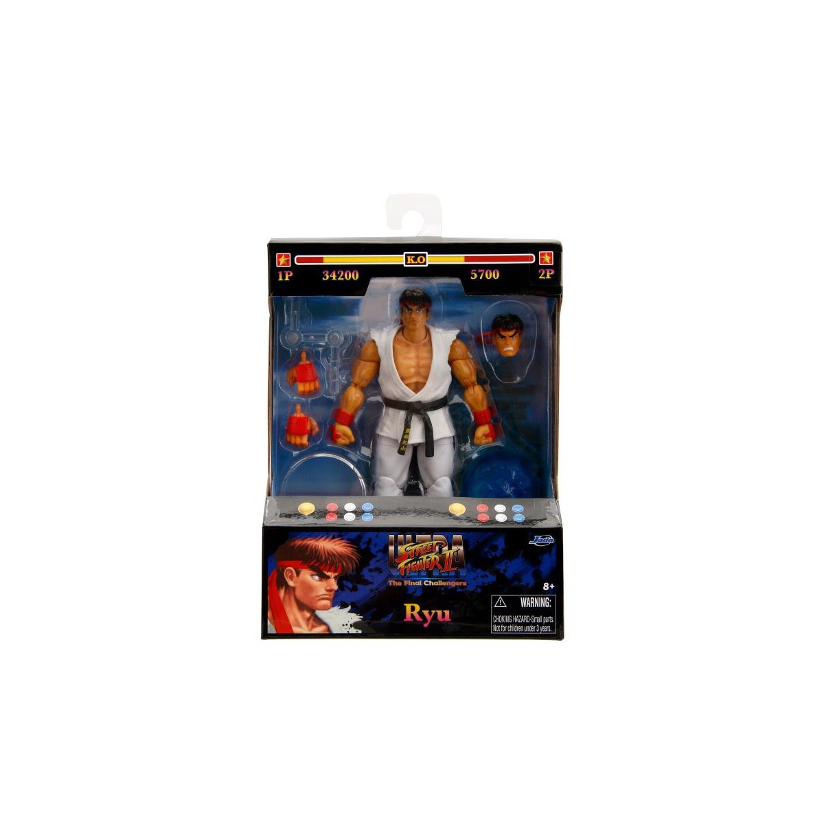 Jada Toys - RYU 1/12 - Ultra Street Fighter II: Gli sfidanti finali