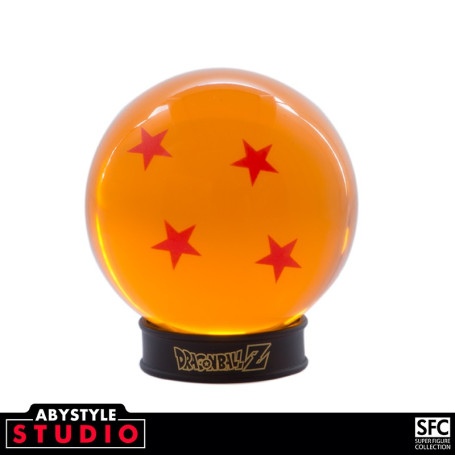 ABYstyle - Dragon Ball Z - DRAGON BALL - sfera di cristallo a 4 stelle 75 mm + base