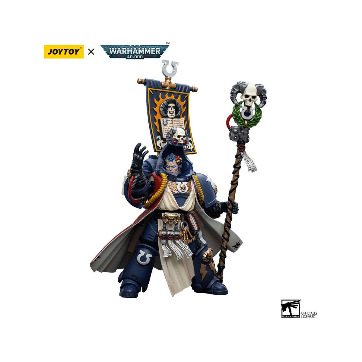 JoyToy Space Marine - Ultramarines - Capo bibliotecario Tigurius 1/18 - Warhammer 40K