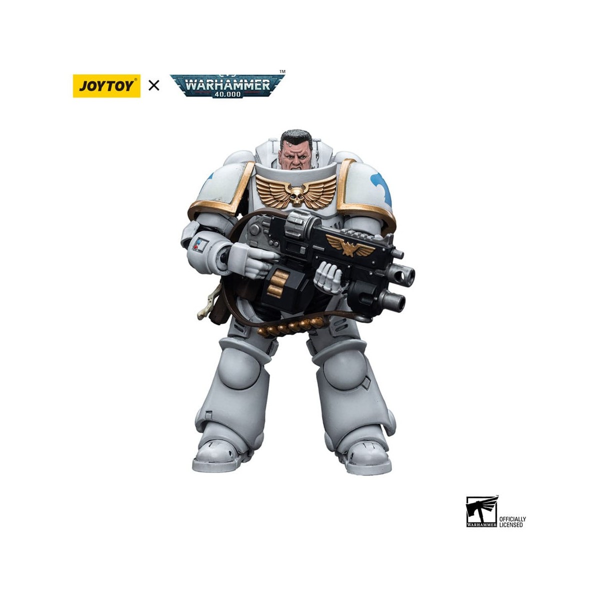 JoyToy Space Marine - Consoli Bianchi - Intercessore 1 1/18 - Warhammer 40K
