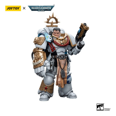 JoyToy Space Marine - Consoli Bianchi - Capitano Messinius 1/18 - Warhammer 40K