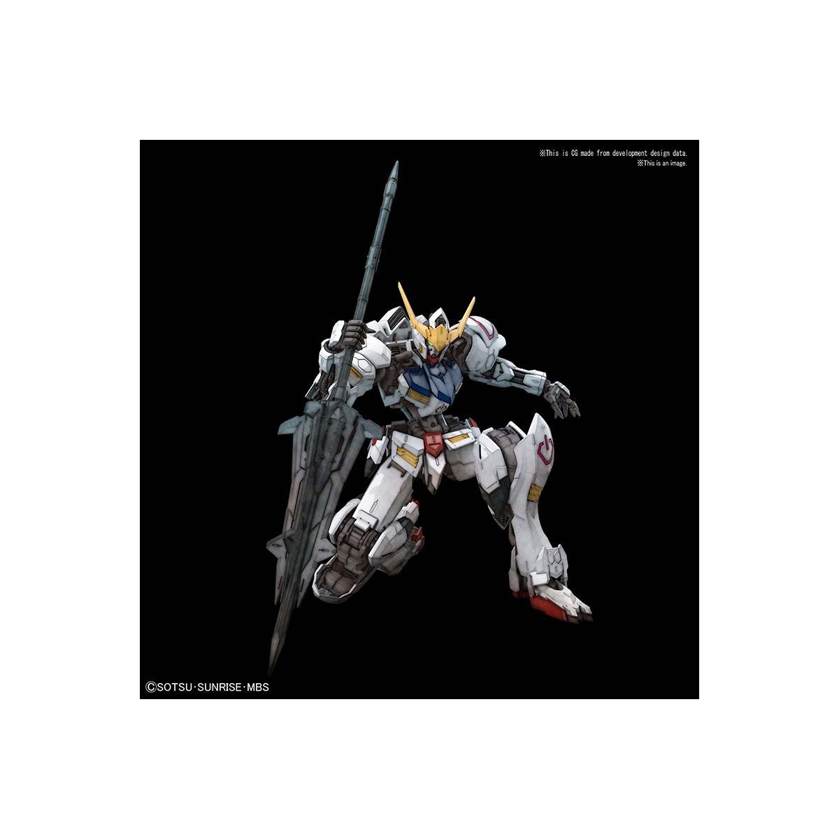 Bandai - Gunpla - 1/100 MG - BARBATOS - Mobile Suit Gundam IRON-BLOODED ORPHANS