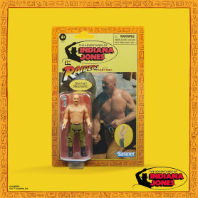 Hasbro - Meccanico tedesco - Indiana Jones: I Predatori dell'Arca Perduta - La Collezione Retro