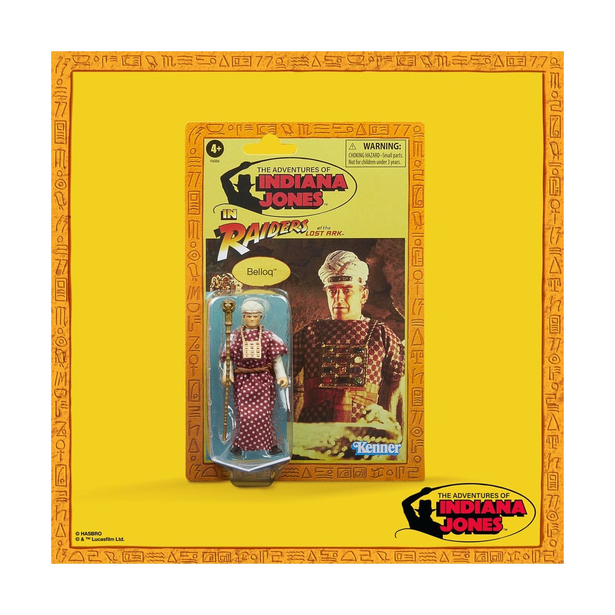 Hasbro - Cerimoniale Belloq - Indiana Jones: I Predatori dell'Arca Perduta - La Collezione Retro