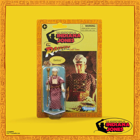 Hasbro - Cerimoniale Belloq - Indiana Jones: I Predatori dell'Arca Perduta - La Collezione Retro