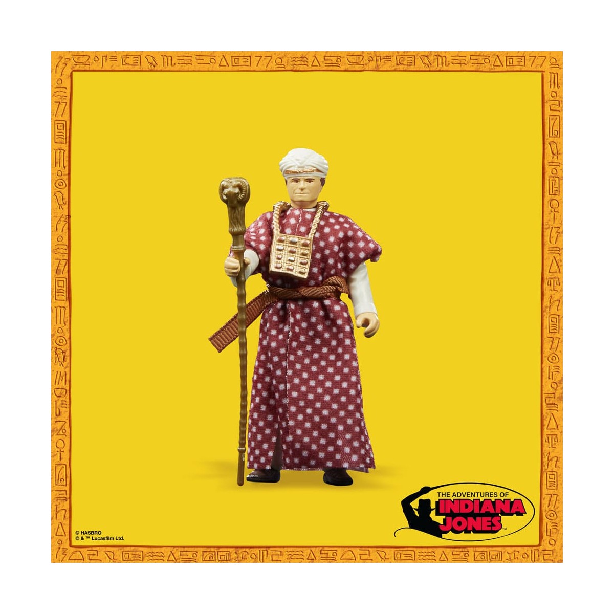 Hasbro - Cerimoniale Belloq - Indiana Jones: I Predatori dell'Arca Perduta - La Collezione Retro
