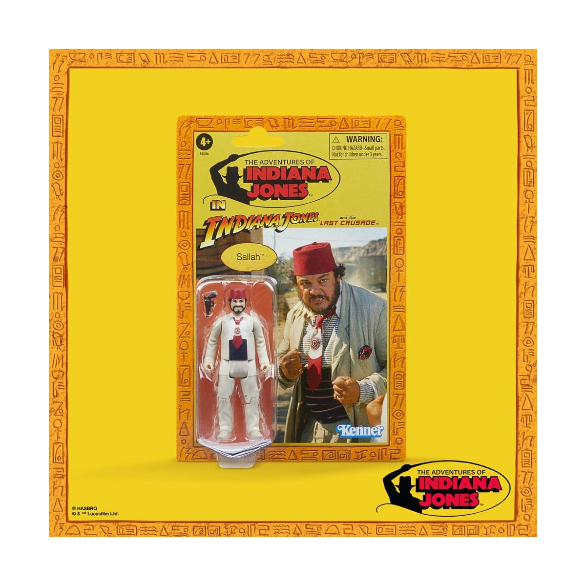 Hasbro - Sallah - Indiana Jones e l'Ultima Crociata - La Collezione Retro