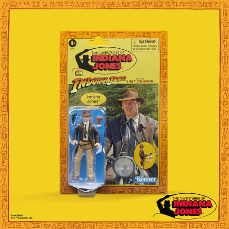 Hasbro - Indiana Jones e l'ultima crociata - La collezione rétro