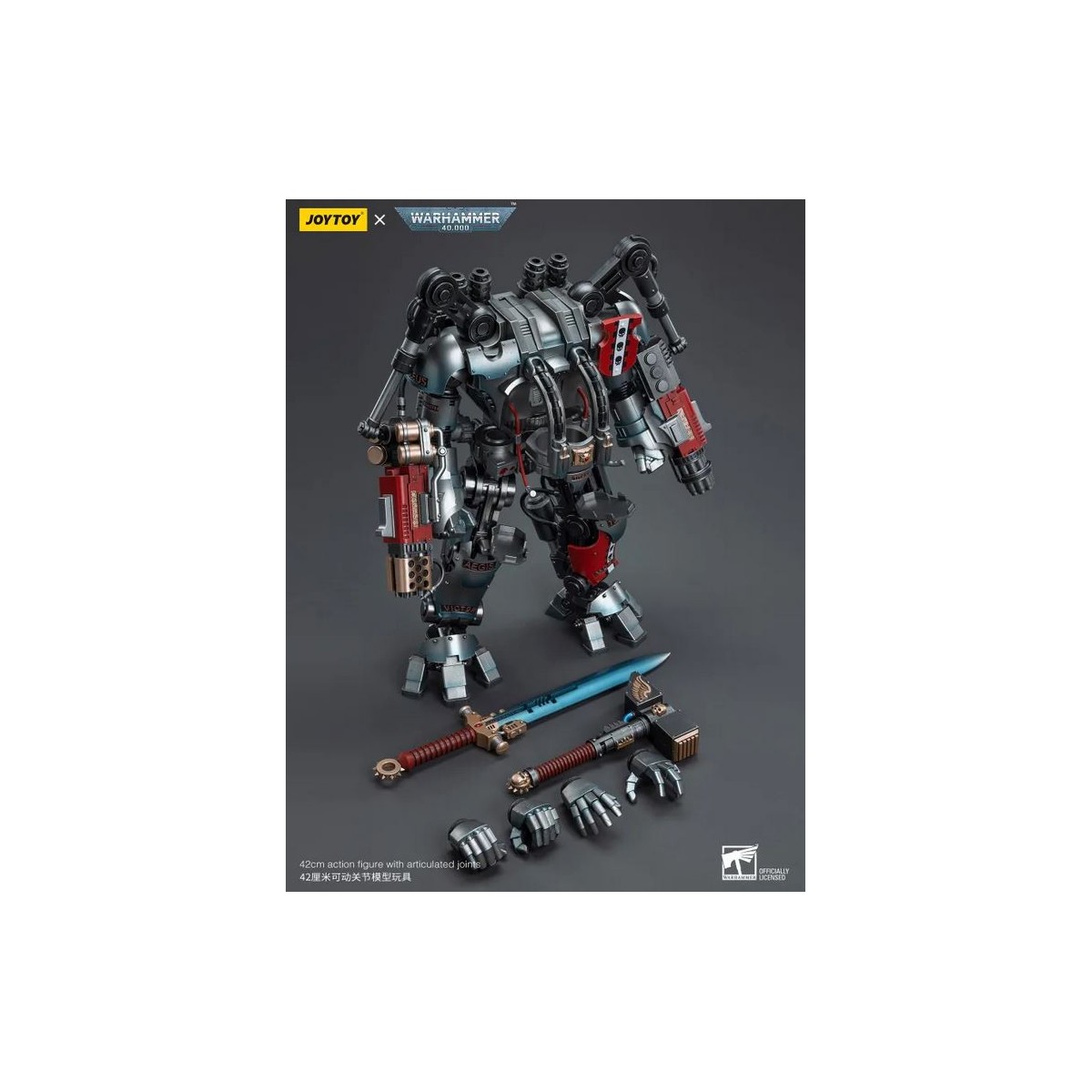 JoyToy Space marines - Cavalieri Grigi - Nemesis Dreadknight 1/18 - Warhammer 40K