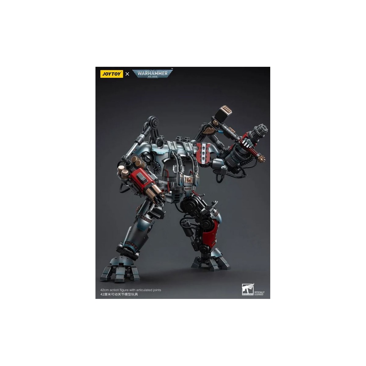 JoyToy Space marines - Cavalieri Grigi - Nemesis Dreadknight 1/18 - Warhammer 40K