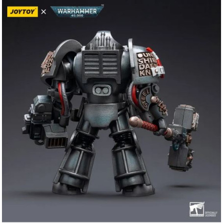 JoyToy Space marines - Cavalieri Grigi - Nemesis Dreadknight con Cavaliere Grigio 1/18 - Warhammer 40K