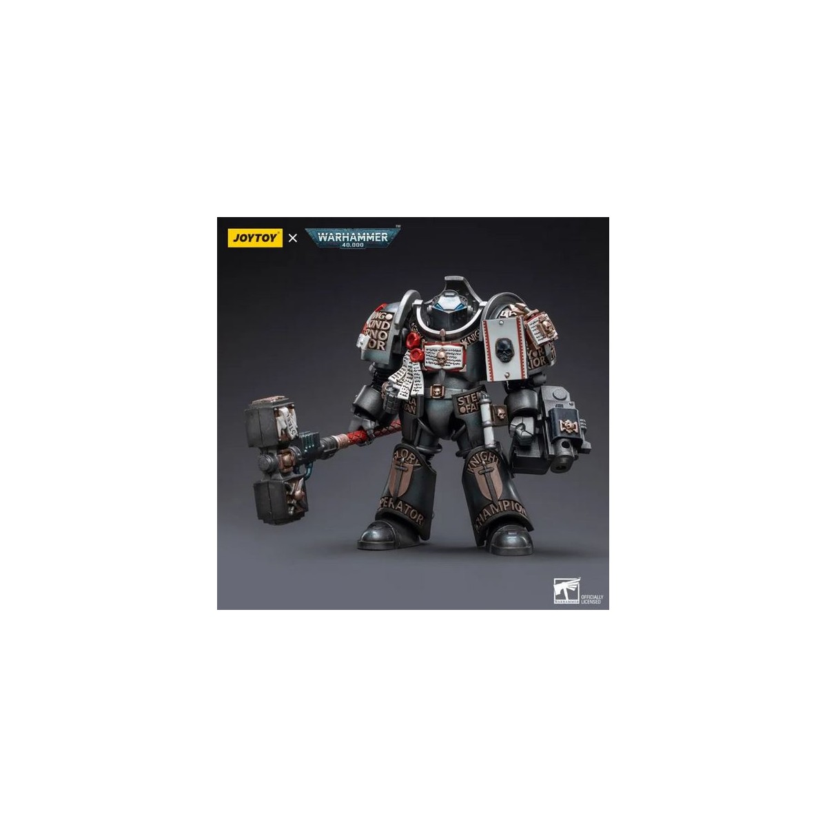 JoyToy Space marines - Cavalieri Grigi - Nemesis Dreadknight con Cavaliere Grigio 1/18 - Warhammer 40K