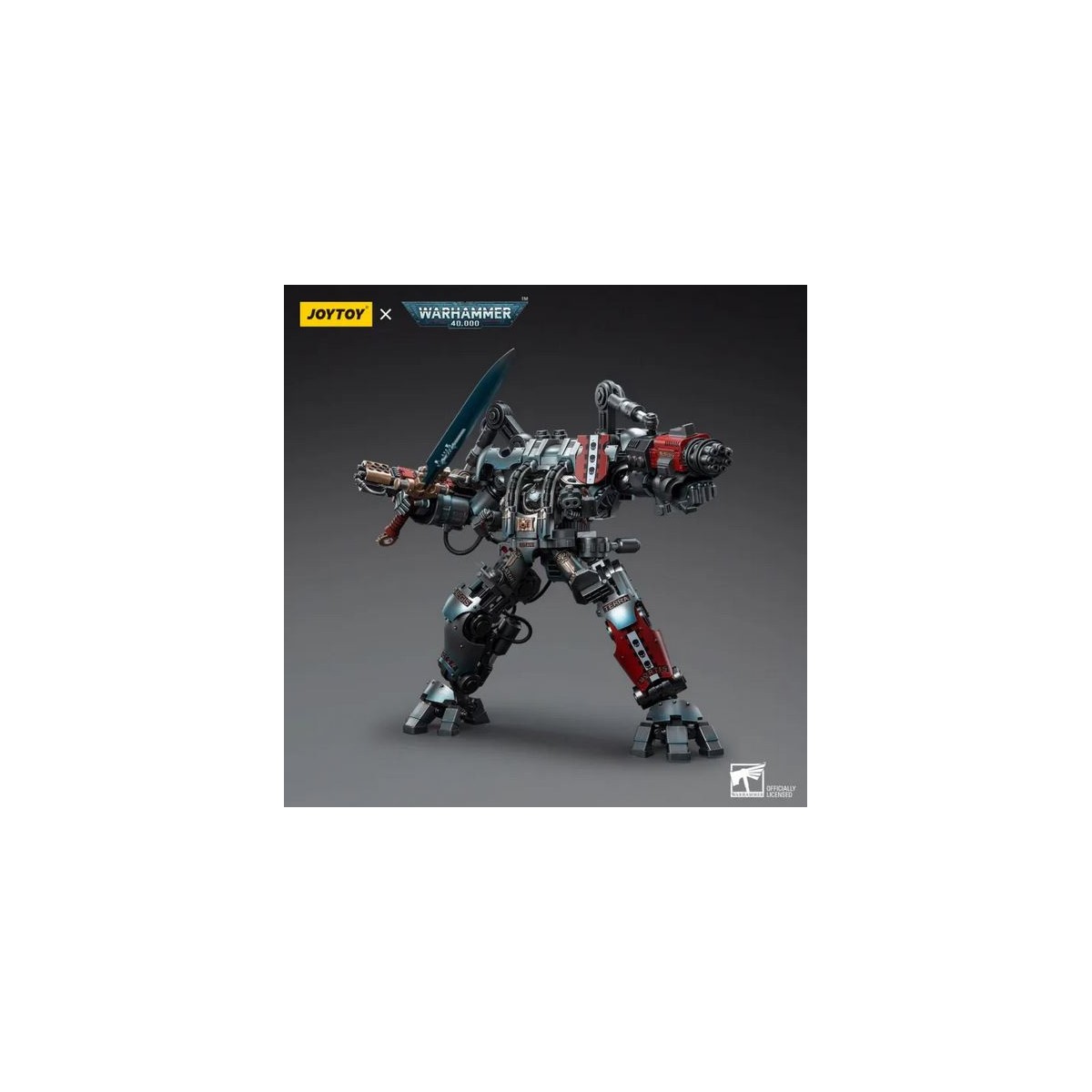 JoyToy Space marines - Cavalieri Grigi - Nemesis Dreadknight con Cavaliere Grigio 1/18 - Warhammer 40K