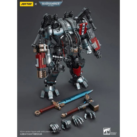 JoyToy Space marines - Cavalieri Grigi - Nemesis Dreadknight con Cavaliere Grigio 1/18 - Warhammer 40K