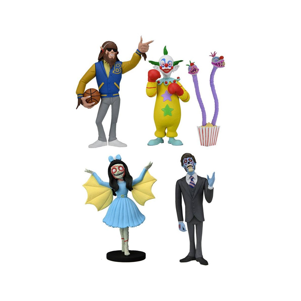 Neca - Toony Terrors - Shorty - Ghouliana - Teen Wolf - Alieno in costume - Serie 7