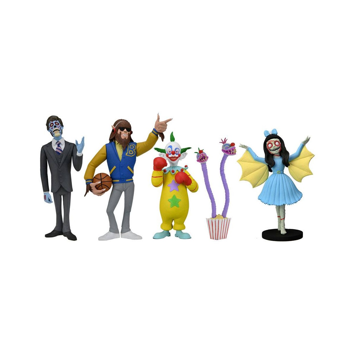 Neca - Toony Terrors - Shorty - Ghouliana - Teen Wolf - Alieno in costume - Serie 7
