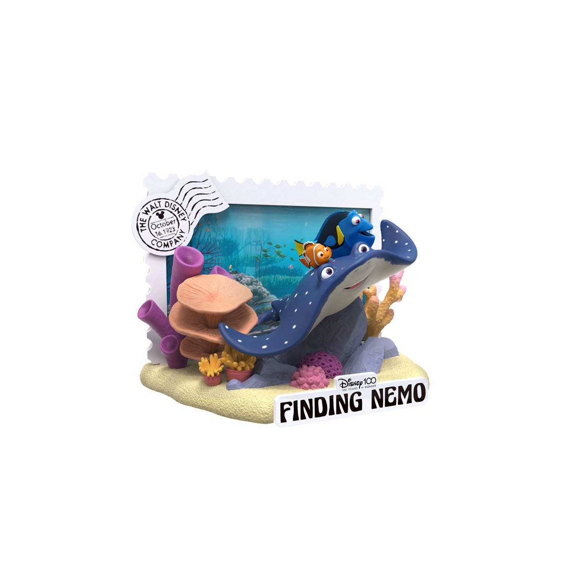Regno della Bestia Disney - Diorama in PVC D-Stage Il mondo di Nemo - Disney 100 anni di meraviglie