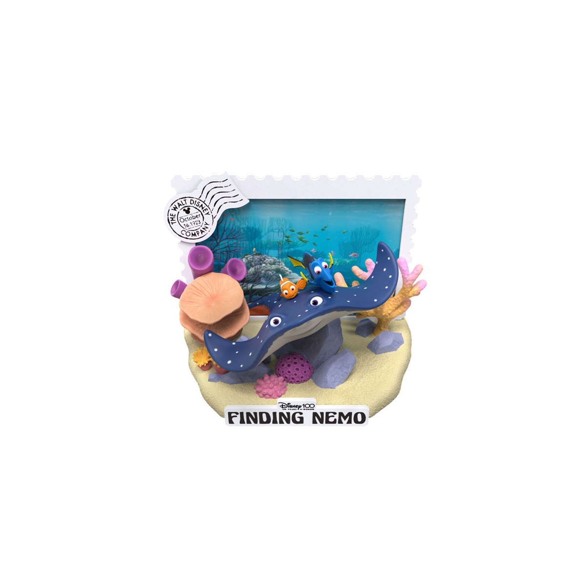 Regno della Bestia Disney - Diorama in PVC D-Stage Il mondo di Nemo - Disney 100 anni di meraviglie