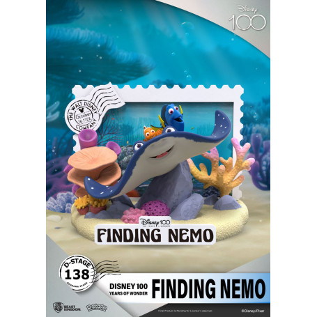Regno della Bestia Disney - Diorama in PVC D-Stage Il mondo di Nemo - Disney 100 anni di meraviglie