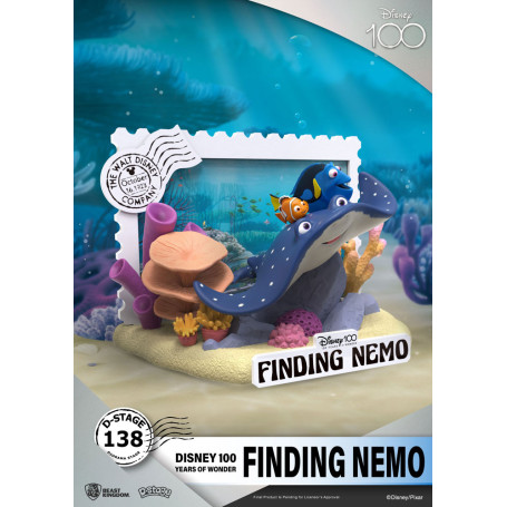 Regno della Bestia Disney - Diorama in PVC D-Stage Il mondo di Nemo - Disney 100 anni di meraviglie