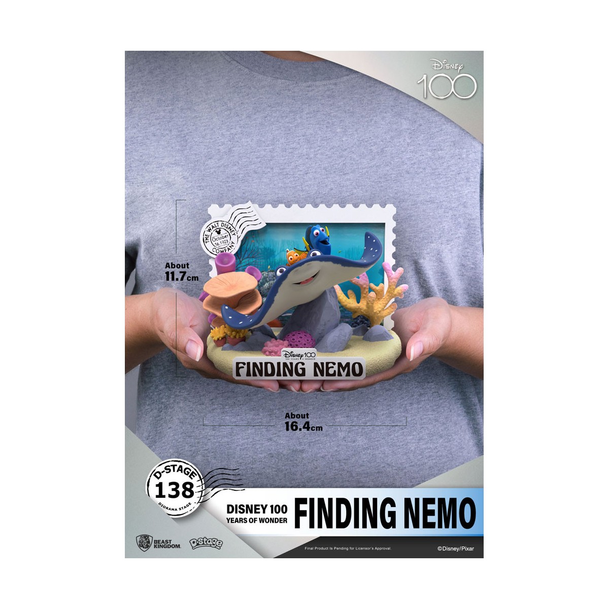 Regno della Bestia Disney - Diorama in PVC D-Stage Il mondo di Nemo - Disney 100 anni di meraviglie