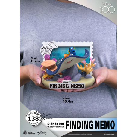 Regno della Bestia Disney - Diorama in PVC D-Stage Il mondo di Nemo - Disney 100 anni di meraviglie