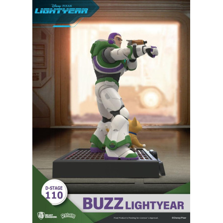 Regno delle Bestie Disney - Diorama in PVC D-Stage Buzz Lightyear - Disney 100 anni di meraviglie