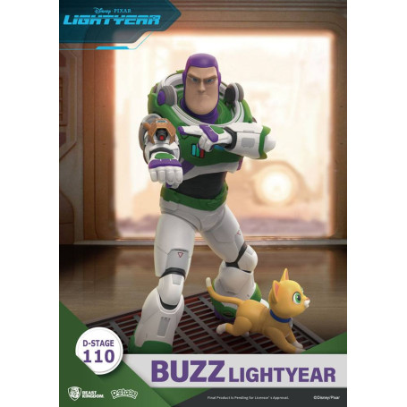 Regno delle Bestie Disney - Diorama in PVC D-Stage Buzz Lightyear - Disney 100 anni di meraviglie