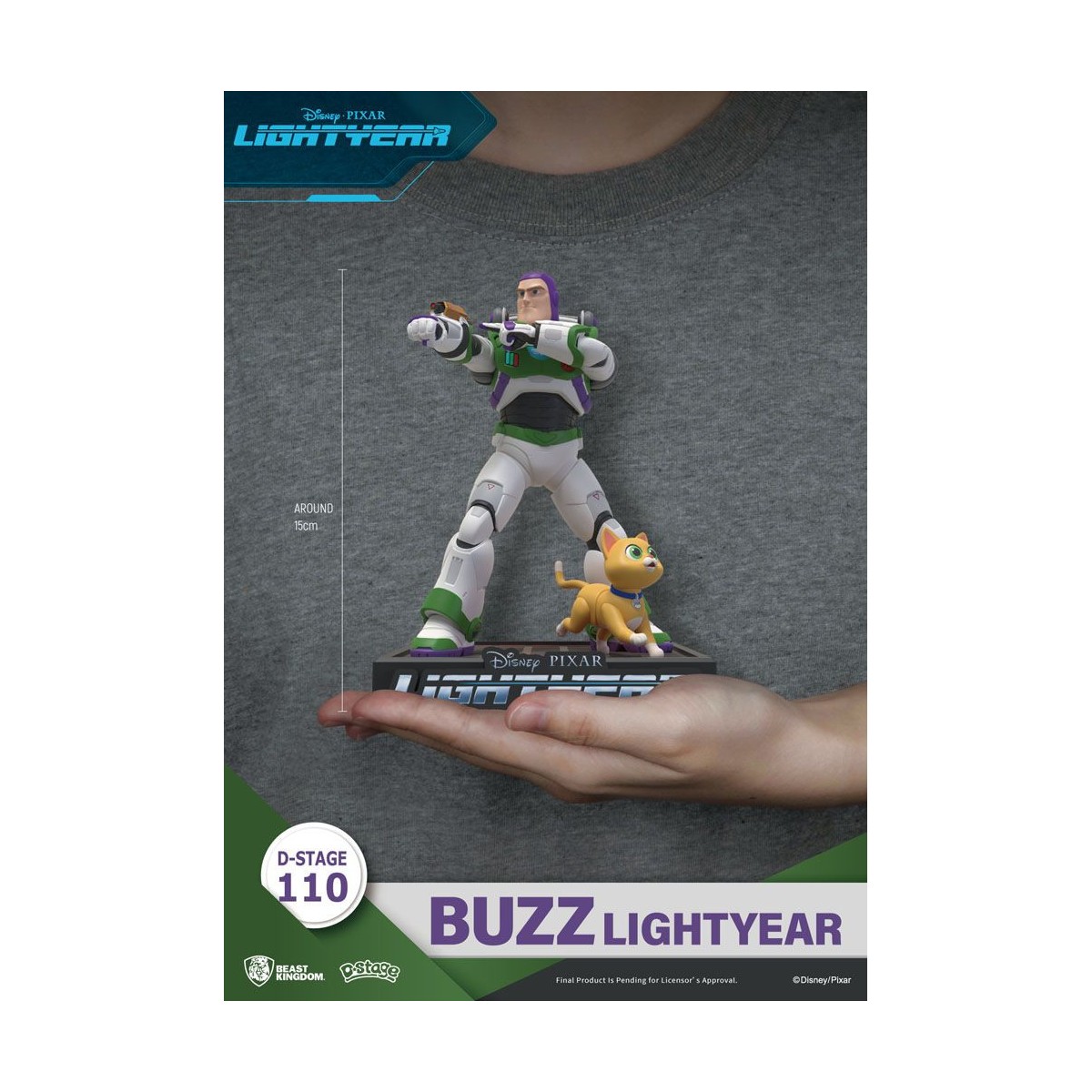 Regno delle Bestie Disney - Diorama in PVC D-Stage Buzz Lightyear - Disney 100 anni di meraviglie