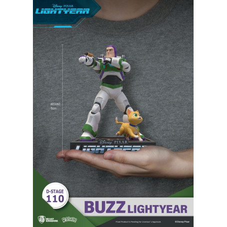 Regno delle Bestie Disney - Diorama in PVC D-Stage Buzz Lightyear - Disney 100 anni di meraviglie