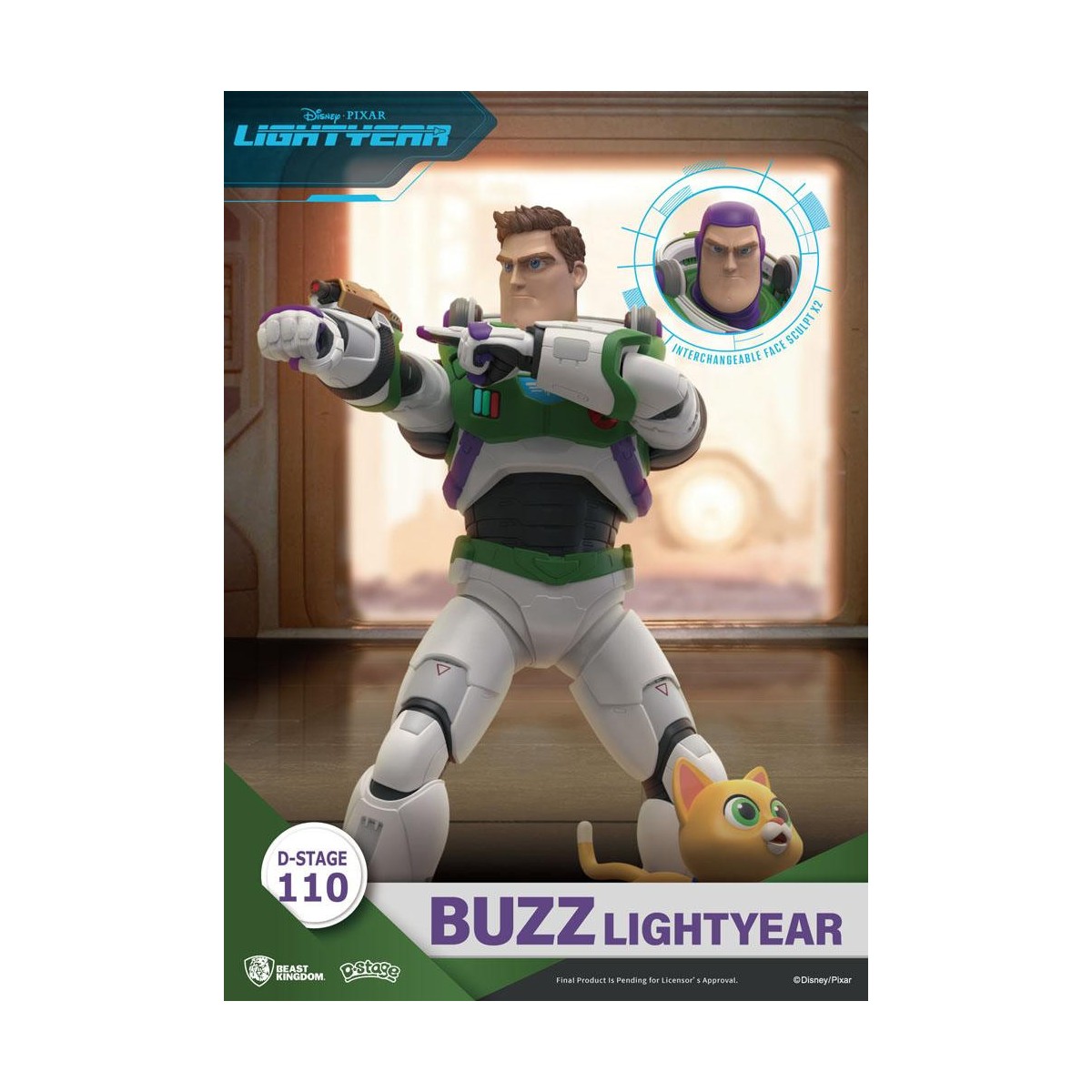 Regno delle Bestie Disney - Diorama in PVC D-Stage Buzz Lightyear - Disney 100 anni di meraviglie