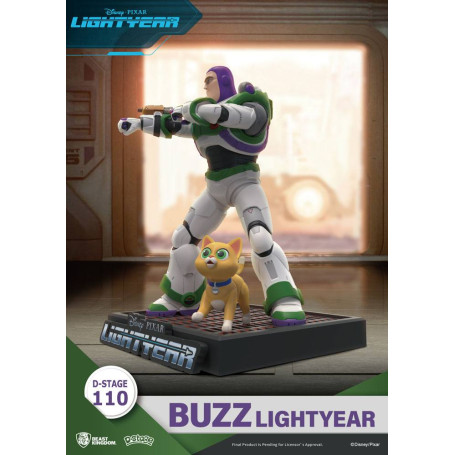 Regno delle Bestie Disney - Diorama in PVC D-Stage Buzz Lightyear - Disney 100 anni di meraviglie