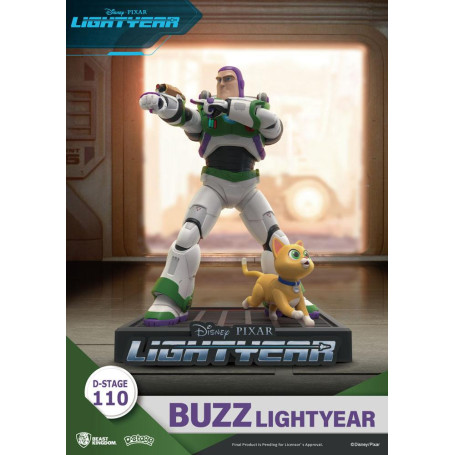 Regno delle Bestie Disney - Diorama in PVC D-Stage Buzz Lightyear - Disney 100 anni di meraviglie