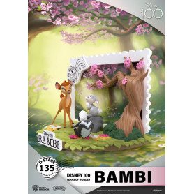 Regno delle bestie Disney - D-Stage PVC Diorama Bambi - Disney 100 anni di meraviglie